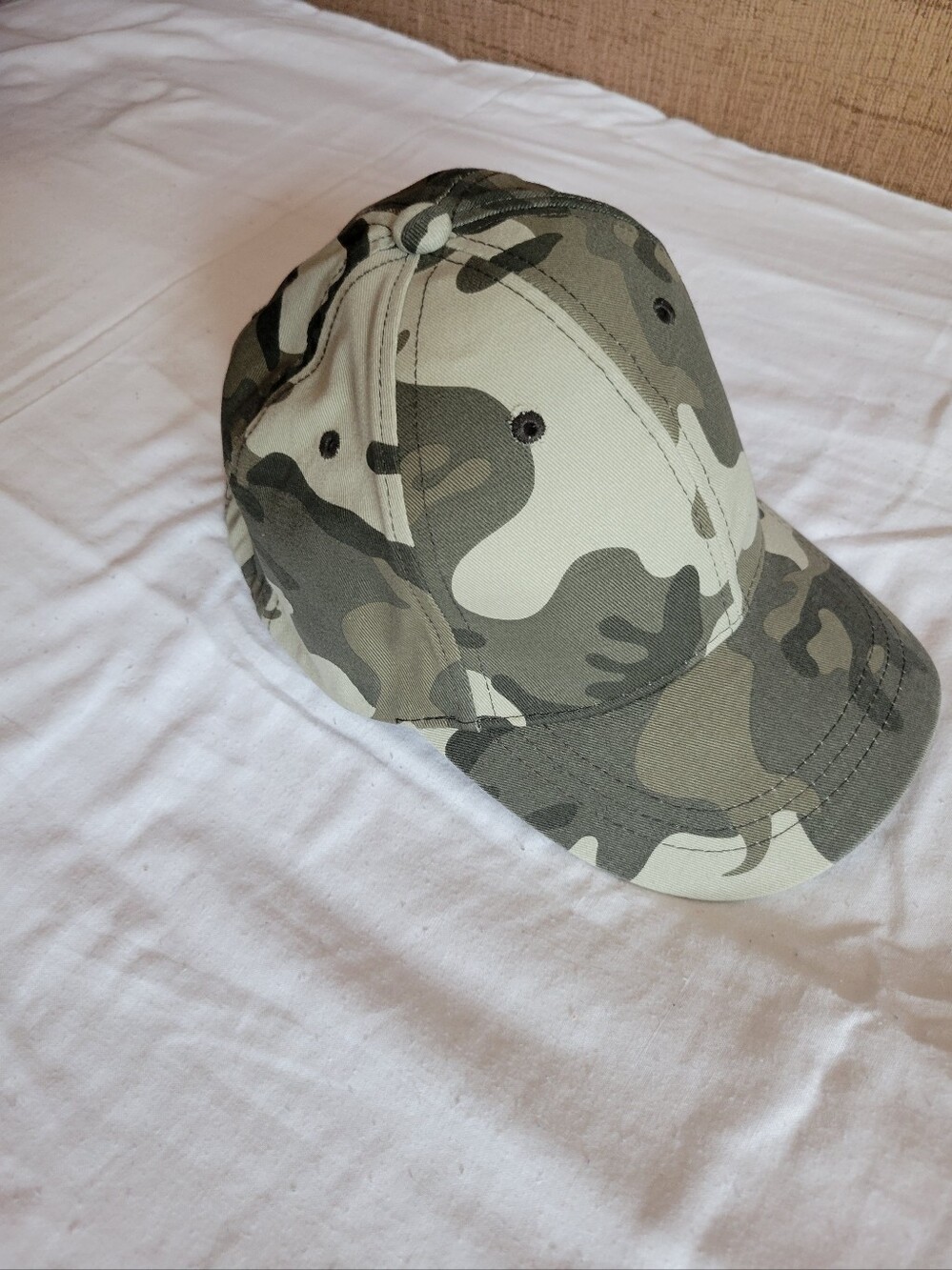 Camo Baseball Cap - Green Camouflage Mens Hat
